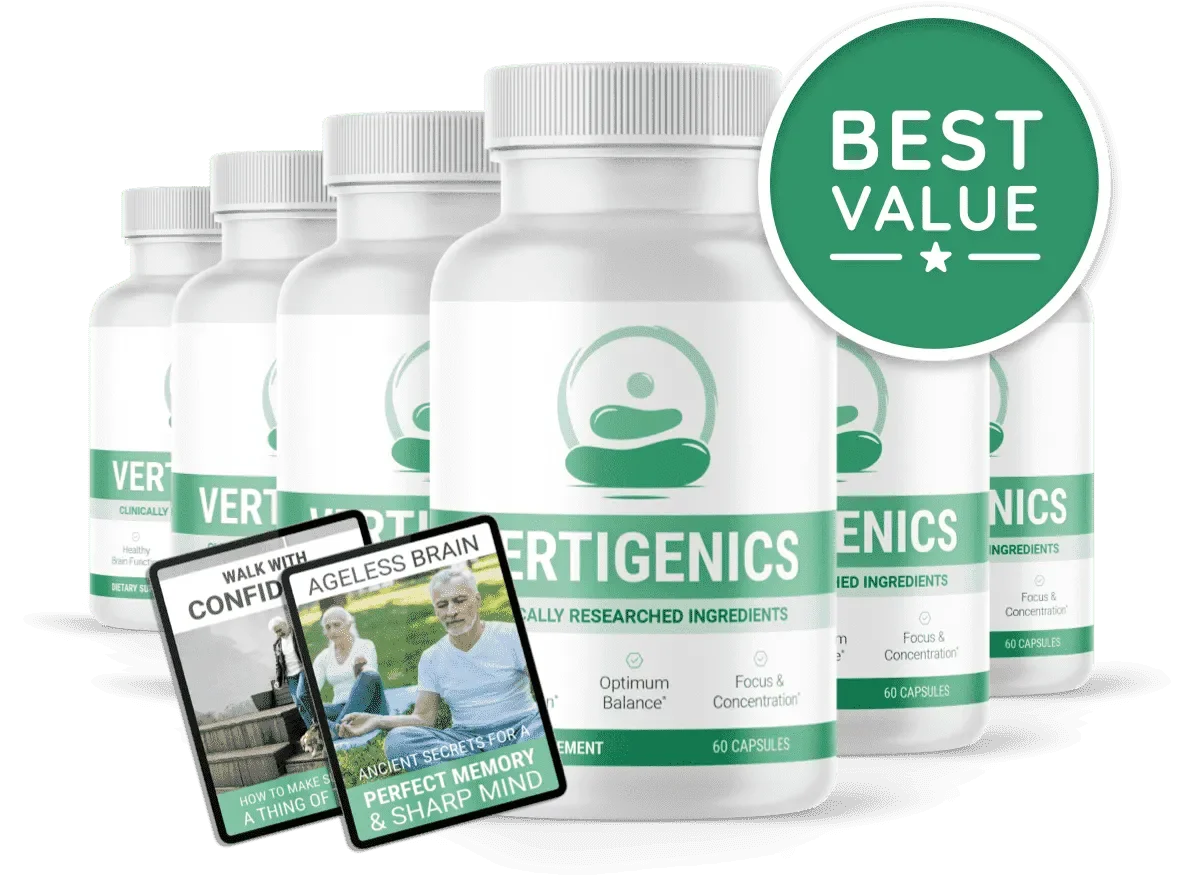 Vertigenics dietary supplement product